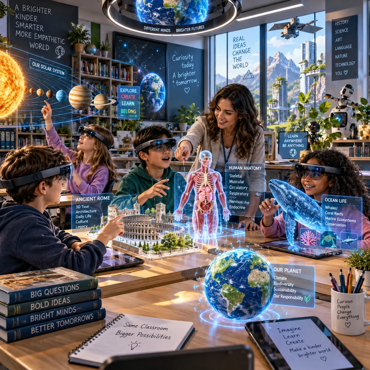Il futuro dell’educazione con la realtà virtuale e aumentata