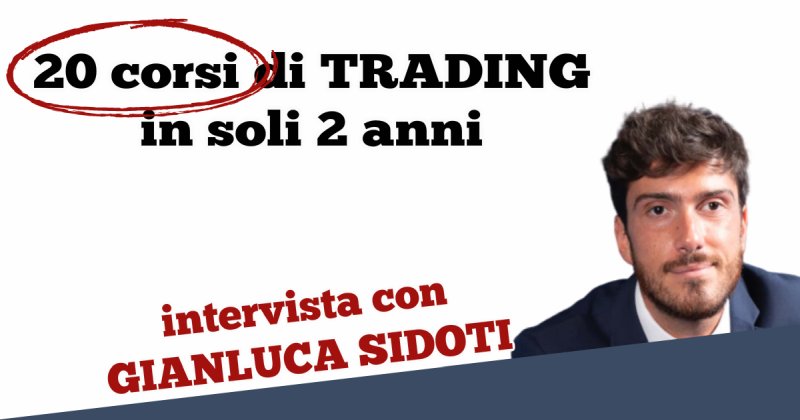 Intervista a Gianluca Sidoti di TraDetector Trading Overperform Libro Amazon Udemy opinioni